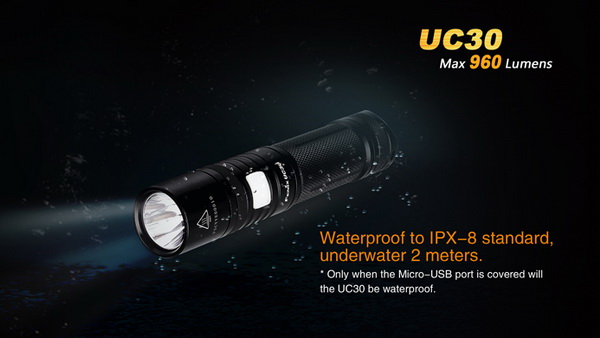 fenix uc30 LED Flashlight