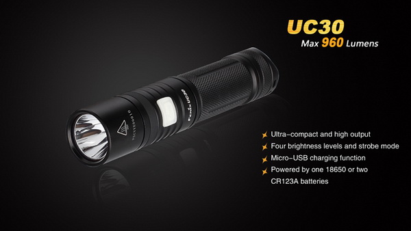 fenix uc30 LED Flashlight