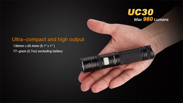 fenix uc30 LED Flashlight