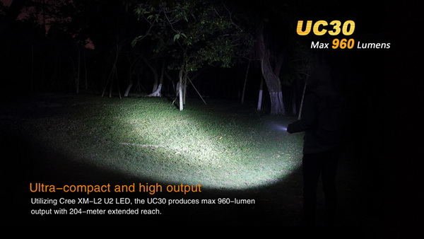 fenix uc30 LED Flashlight