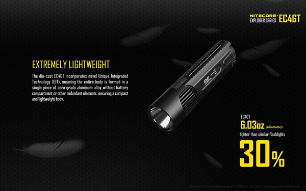 nitecore ec4gt LED Flashlight