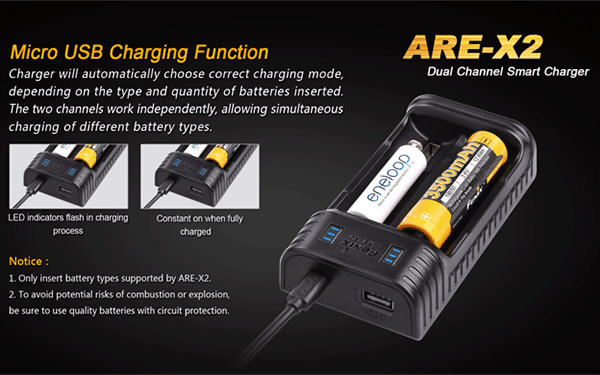 fenix are-x2 LED Flashlight