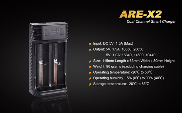 fenix are-x2 LED Flashlight