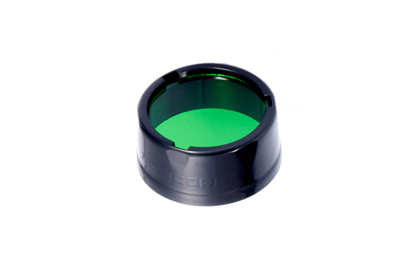 NiteCore NFG25 25.4mm Green Lens Filter Diffuser – For MT21C, MT22C, MT21A Flashlights
