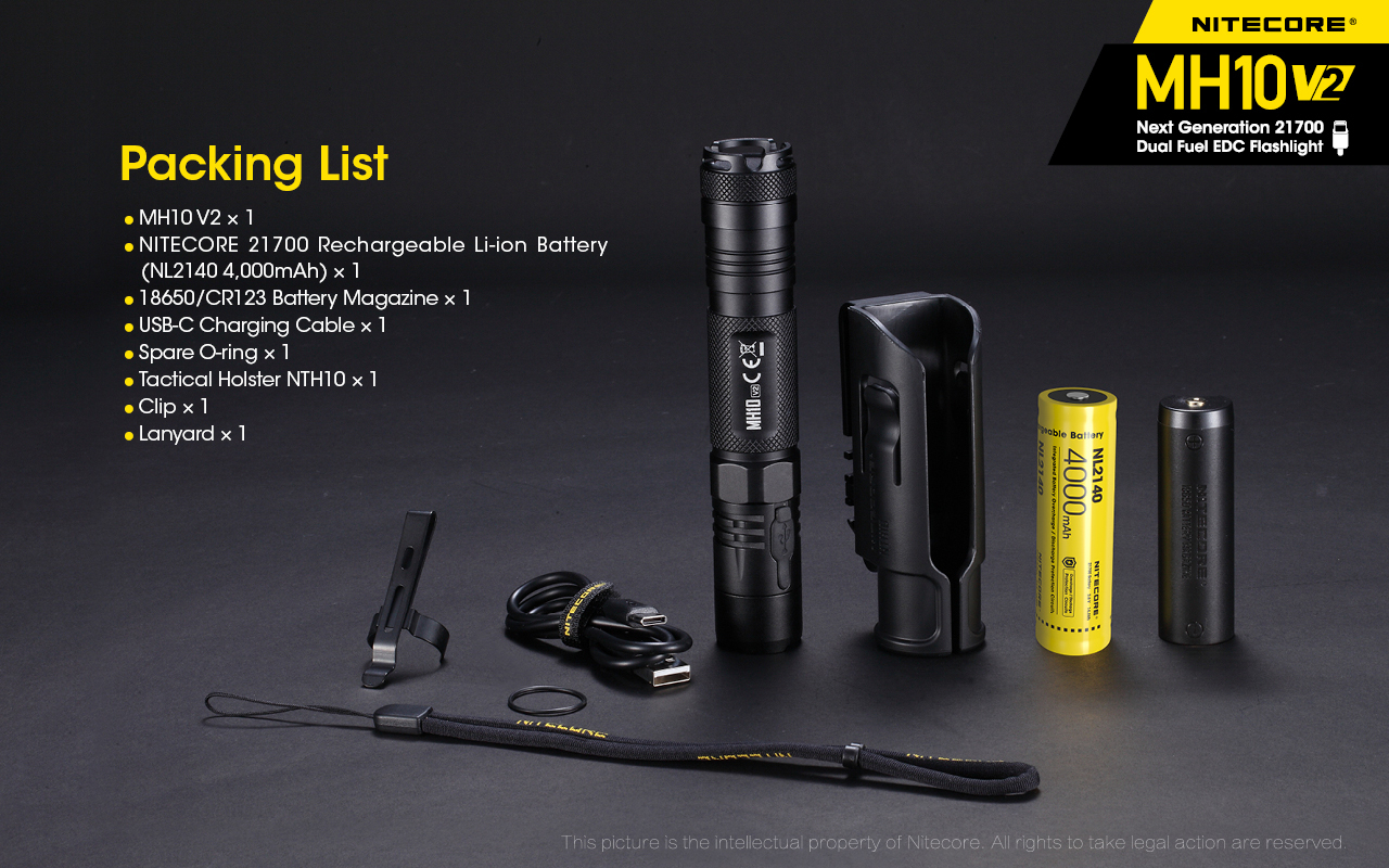 NiteCore MH10 V2