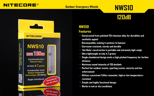 nitecore nws10 LED Flashlight
