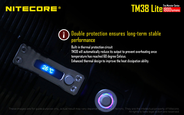 nitecore tm38lite Infrared LED Flashlight