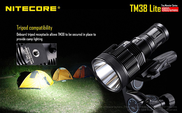 nitecore tm38lite Infrared LED Flashlight